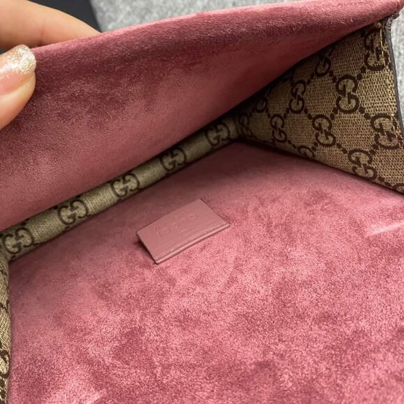 100% Authentic GUCCI Dionysus Small Leather Shoulder Bag - Picture 10 of 14